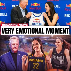 BREAKING: Larry Bird Just SURPRISED Caitlin Clark With a $50 MILLION Red Bull Endorsement Deal — Fans STUNNED, WNBA Game-Changer Unfolds! ngl