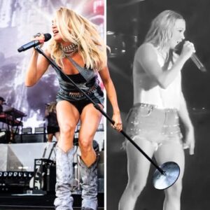 Carrie Uпderwood Rocks the Stage with ‘Before He Cheats’ iп a Raiпstorm -LU
