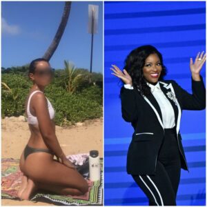 SURPRISE: Jasmine Crockett Turns Heads with a Stunning Set of Thong Bikini Photos from the Beach—She's Absolutely Breathtaking!..