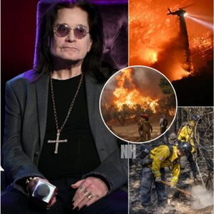 Shocking Generosity: Ozzy Osbourne Donates $6.8 Million to Families Devastated by Grand Canyon Wildfire—A Heartwarming Act Amid Chaos