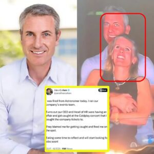 "They FIRED me for seeing what I wasn’t supposed to see." - Astronomer employee EXPOSES secret Coldplay concert affair between CEO Andy Byron and HR boss Kristin Cabot