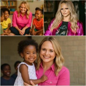 HEARTWARMING STORY: Miranda Lambert has donated all of her earnings from her concerts over the past three years to a school for disadvantaged and orphaned children in North London