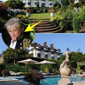 Ever wondered where rock legend Sir Rod Stewart kicks back after dazzling crowds at Glastonbury?