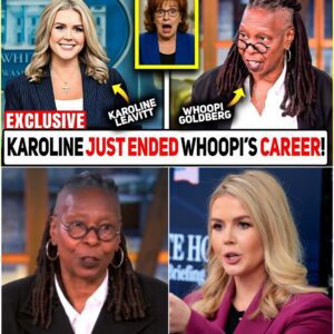 “CANCELED ON LIVE TV!” Breaking news: Karoline Leavitt DROPS BOMBSHELL on Whoopi Goldberg — ‘The View’ Spins Into Total Chaos! ngl