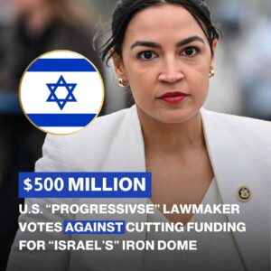 SHOCKING: AOC Votes Against Cutting $500 Million in Military Aid to Israel—What This Means for Her Political Future