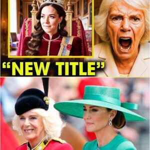 SHOCKING ROYAL SHIFT: The Princess of Wales Becomes Queen as Camilla is Stripped of Her Title—A Stunning Power Move That Changed the Monarchy Forever! n