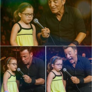 Bruce Springsteen spotted her from across the stage: a tiny girl, no taller than his guitar, dancing her heart out near the front row.