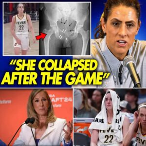 HOT: Caitlin Clark seriously injured - WNBA shaken, angry fans demand Cathy Engelbert's resignation!...