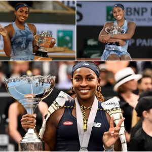 CONGRATULATION : Coco Gauff won the Best Tennis Player ESPY award for the second year in a row...