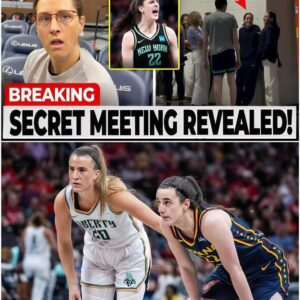 BREAKING: Indiana Fever in Full Panic After Caitlin Clark Spotted Meeting Privately With Liberty Officials — And What Her Agent Said Has Everyone Nervous - sh