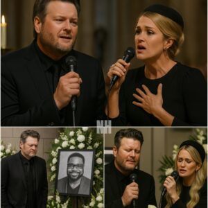 One Song, Two Rising Talents, and a Final Goodbye: Carrie Underwood & Blake Shelton Make a Surprise Appearance at Malcolm‑Jamal Warner’s Funeral — And What They Brought Left Everyone in Tears nh