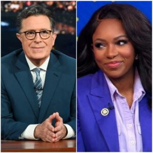 BREAKING NEWS: Stephen Colbert Joins Forces with Jasmine Crockett After Late Show's Sudden End—Is This the Game-Changer Late-Night TV Needs?