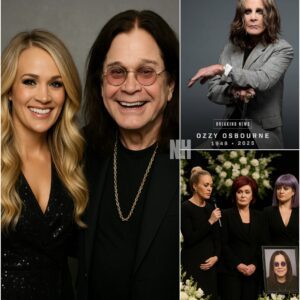 “Carrie Underwood Walks Into Ozzy Osbourne’s Memorial—And What Sharon Reveals Moments Before Leaves Everyone in Tears” nh
