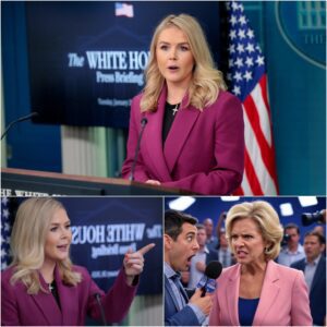 “BREAKING: Karoline Leavitt Silences Reporter Mid-Interview Over ‘L.A. Riot Lies’ — One Sentence Turned the Room Ice Cold” nh