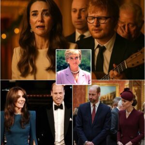 In A Scene No One Saw Coming, Princess Kate And Ed Sheeran Stood Side By Side At Windsor Castle And Delivered A Tearful, Unscripted Duet That Silenced The Entire Royal Family.