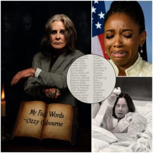 BREAKING NEWS: Jasmine Crockett Shocks the World by Releasing Ozzy Osbourne’s Suicide Note — Evidence Suggests He Didn’t Die From Illness, and Shocking Names in Showbiz Are About to Be Exposed