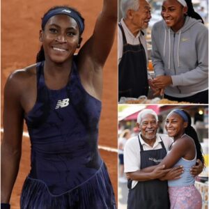 BREAKING: Coco Gauff spent $87,000 to save a diner that fed her for free when she was in high school, but the new sign on the wall brought the owner to tears