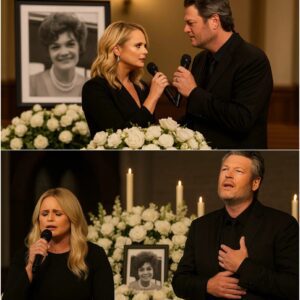 No press. No spotlight. Miranda Lambert arrived quietly at Connie Francis’s funeral, just like an old friend coming home. When the first notes of My Happiness echoed through the white-draped chape