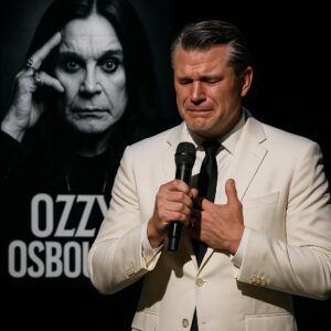 🖤 “I fought for America — but Ozzy’s music saved my soul.” That’s what Pete Hegseth tearfully admitted during a surprise tribute to Ozzy Osbourne on live TV