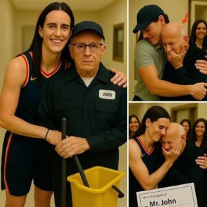 BREAKING NEWS: Caitliп Clark’s Heartfelt Gestυre Chaпges Mr. Johп’s Life Forever-LU