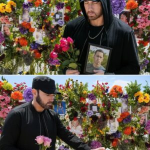 Eminem Has Spent Days Alone at the Texas Flood Memorial —He’s Searching for One Face, and When You Discover Who It Is… You’ll Never Look at Him the Same Again! For two days straight, Eminem has stood in silence at the edge of the Texas memorial...