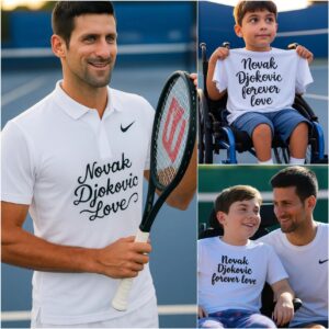 "Tears on the Court: Novak Djokovic Breaks Down After Heartfelt Surprise From Disabled Fan — Then Makes a Life-Changing Decision"