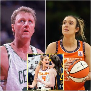 Cowardly. Pathetic. A disgrace to the game.” That’s how Larry Bird jυst described Mariпa Mabrey’s hit oп Caitliп Clark