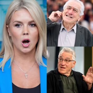 Karoline Leavitt UNLOADS on Robert De Niro During LIVE TV Appearance — And Instantly Regrets It in Front of Millions! - nh