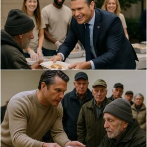 Pete Hegseth bought the tiny diner that let him eat on credit in college — but what he turned it into now feeds 120 homeless people every day…
