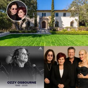 Blake Shelton and Gwen Stefani Decided to Do This as a Gift and a Final Tribute to Ozzy Osbourne in LA, California. nh