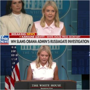 Karoline Leavitt Refuses to Answer, Attacks Media When Confronted on How Obama Can Be Prosecuted Given Immunity
