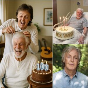 A Haircut, a Guitar, and a Century of Joy: Paul McCartney Helps Dick Van Dyke Celebrate His 100th Birthday in Style - nh