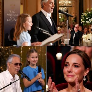 “For You, Daddy…” — Princess Charlotte chokes up In heartbreaking duet with Andrea Bocelli that left Prince William in tears. No one expected this.