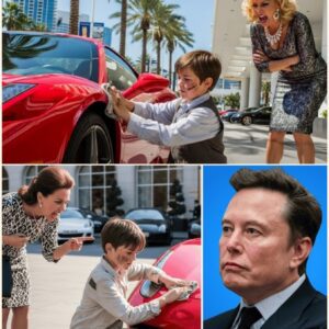 Rich Woman Screams at Elon Musk’s Son for Touching Her Ferrari — Then Elon Steps In and Shocks Everyone - ws
