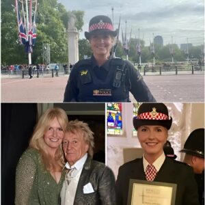 “She thinks she knows everything now,” Rod Stewart joked about his wife, Penny Lancaster’s transformation since joining the City of London Police