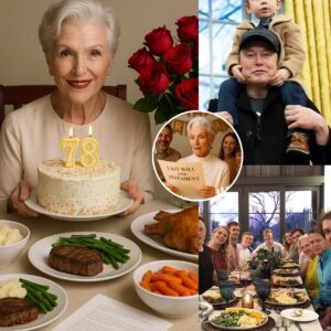 BREAKING NEWS: ‘I’m Leaving Everything To…’: Maye Musk Stuns Guests at Her 78th Birthday as Elon Musk and His 14-Year-Old Son Listen in Shock! ws