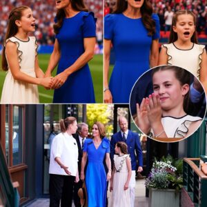 Princess Charlotte may be just 10, but at this year’s Wimbledon men’s final, she didn’t just watch history — she became part of it.