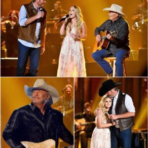 A Moment of Pure Magic: Ali Jackson Bradshaw’s Heartfelt Tribute to Her Father, Alan Jackson, Leaves the Crowd in Tears.