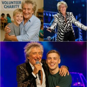 BREAKING: Rod Stewart once saved a baby in the rain — 18 years later, the boy walked on stage… and the entire world broke down in tears 💔