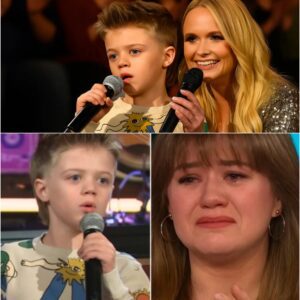 **"If Dad Can’t Be by Mom’s Side… Then I’ll Be the One to Stand There for Her.”** When Miranda Lambert’s son Remy whispered those tearful words into the microphone, the entire arena fell silent.