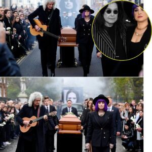 Kelly OsbA Final Goodbye: Brian May Honors Ozzy Osbourne in an Unforgettable Tribute at Highgate Cemetery nabeo