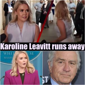 “Sit Down, Barbie — You’re Not a Role Model for Anyone.” Robert De Niro Exposes Karoline Leavitt With One Cold Sentence That Left Her Chair Empty and America Stunned