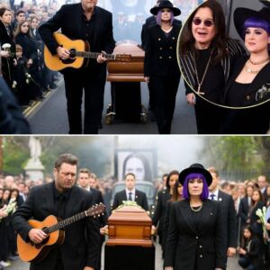 “He Wasn’t Just My Father… He Was My Fire.” – Ozzy Osbourne’s Daughter Breaks Down as Blake Shelton Sings “Dream On” Through the Fog at His Funeral! nh