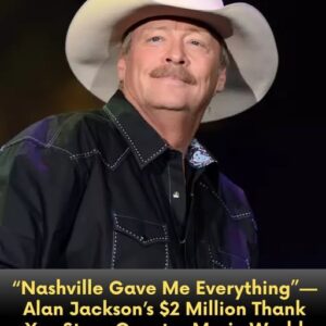 “Nashville Gave Me Everything”—Alan Jackson’s $2 Million Thank You Stuns Country Music World- ws