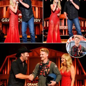 “He Carried 165 Souls on His Back — And Tonight, Blake Shelton and Miranda Lambert Sang Them All Home”! nh
