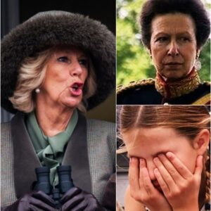 “What did you do to her, royal witch?” Princess Anne BREAKS IN TEARS As She Saves Princess Charlotte From Queen Camilla. See More Below 👇👇👇