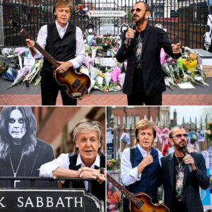 In his final days, Ozzy Osbourne didn’t say much — but there was one quiet wish he whispered to his wife: “I wish I could sing with Paul McCartney… nh