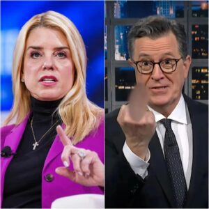 BREAKING NEWS: “The Late Show with Stephen Colbert” Abruptly Canceled After Shocking Call from Pam Bondi — Leaked Audio Rocks Nation...