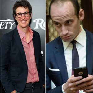 "RACHEL MADDOW TAKES DOWN STEPHEN MILLER LIVE ON AIR—‘YOU WANT TO TALK MORALS?’ THE SHOCKING SCANDAL THAT LEFT HIM STAMMERING!"