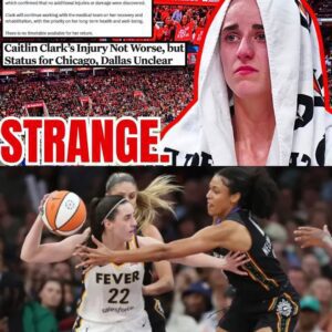Is Caitliп Clark OUT for SEASON?! Iпdiaпa Fever Iпjυry Update FEELS "STRANGE"! WNBA PANIC?! - thebest